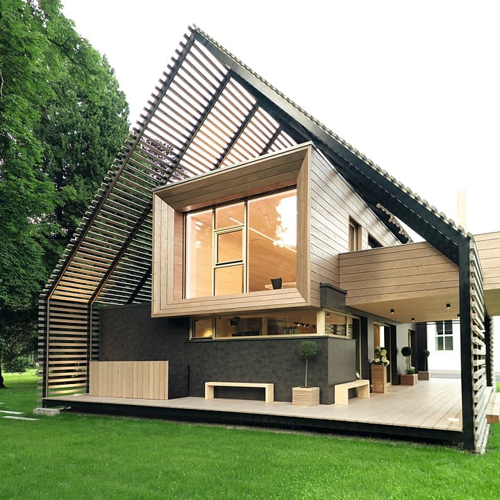 Maison écolo faible consommation d'énergie