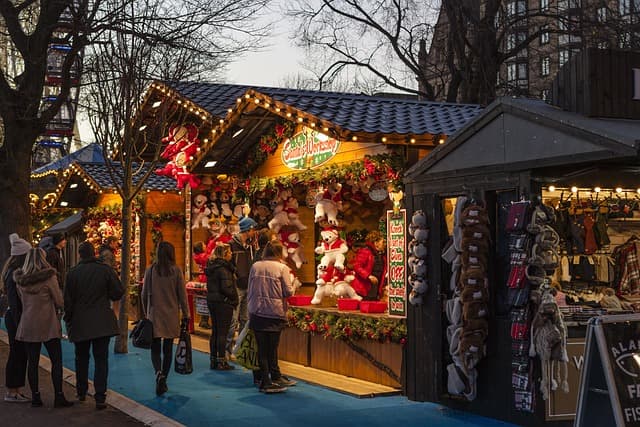 Marché de Noël à Saint Bruno