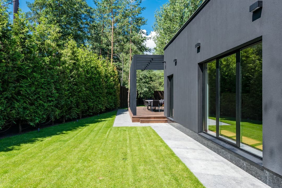 Maison sur dalle de béton