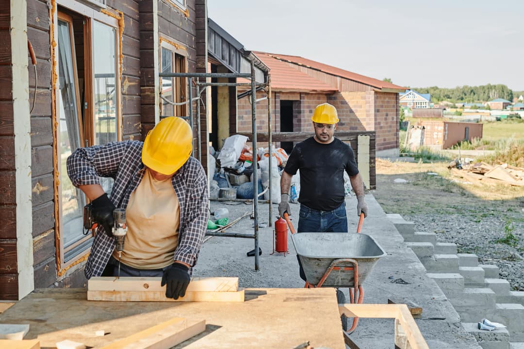 Construction d'une maison