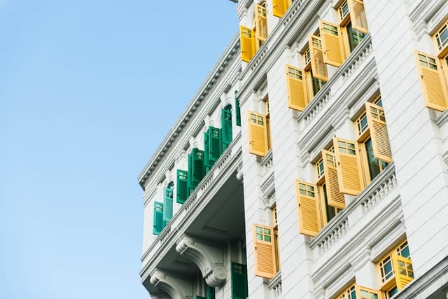 Les persiennes pour plus d'intimité dans la maison