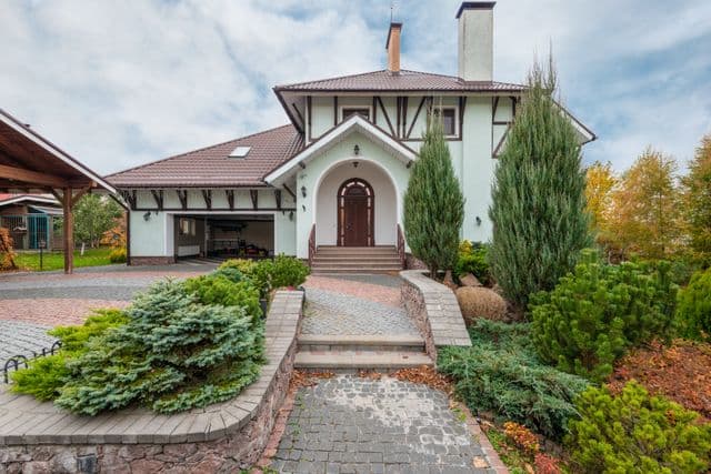 Extérieur d'une maison ayant un vice caché