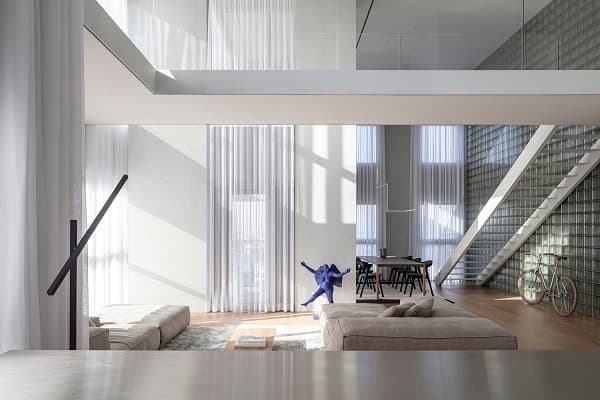 Maison en briques de verre 2