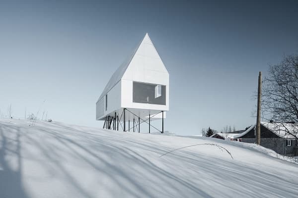 Acheter un chalet sur pieux en montagne 1