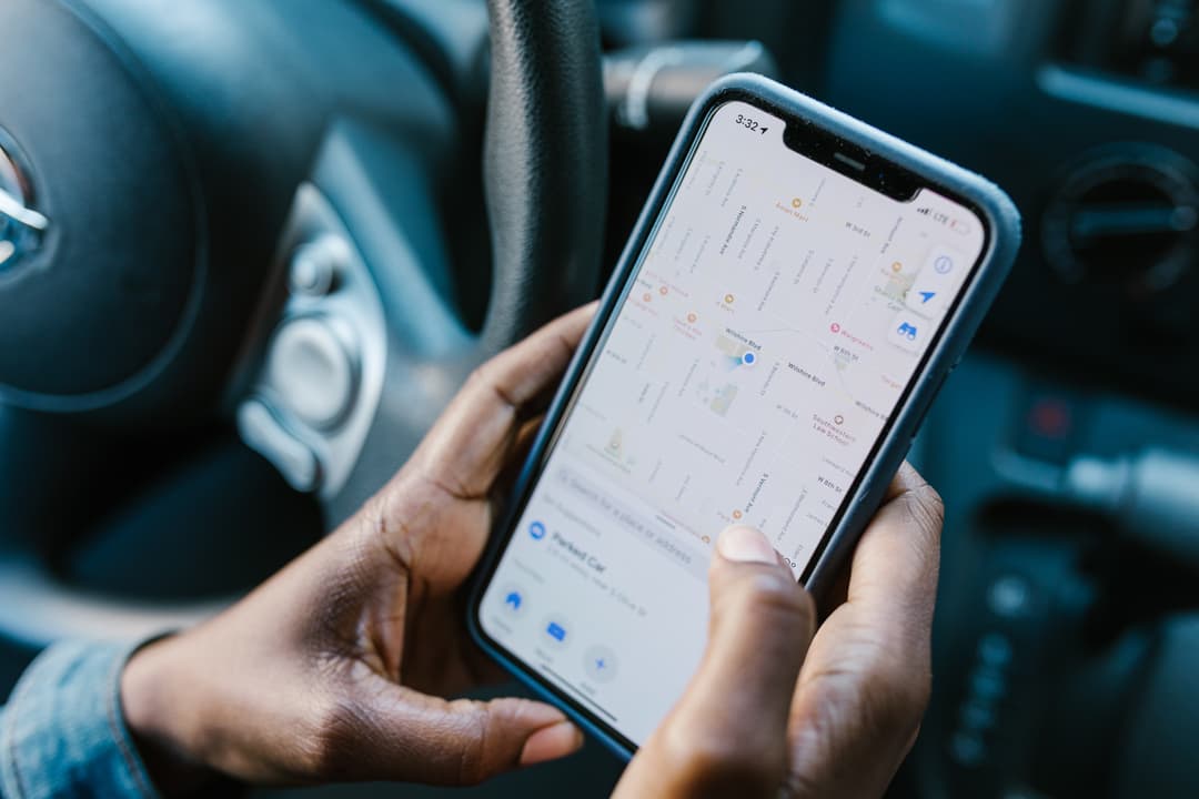 A man holding a cellphone