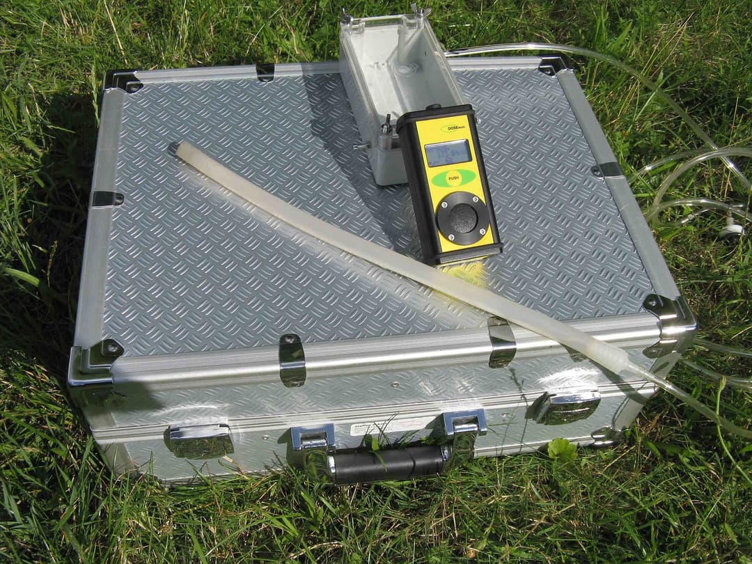 Du matériel pour analyser le taux de radon