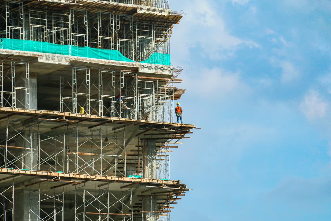 Reconstruction d'un immeuble
