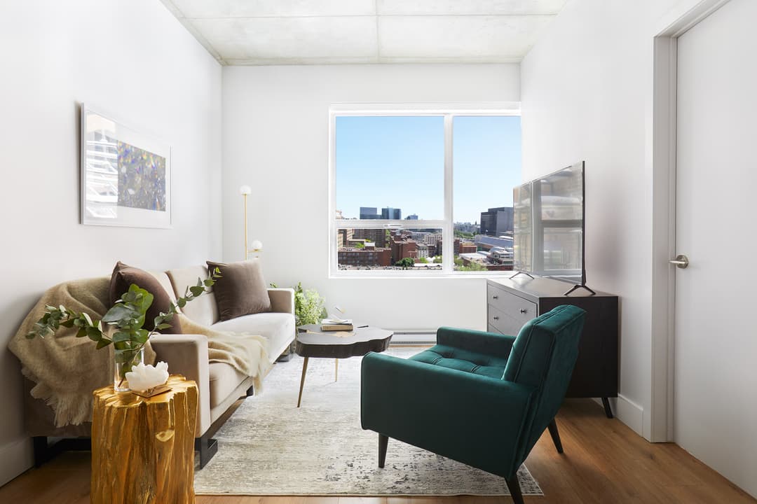 Condo appartement à louer BriX salon