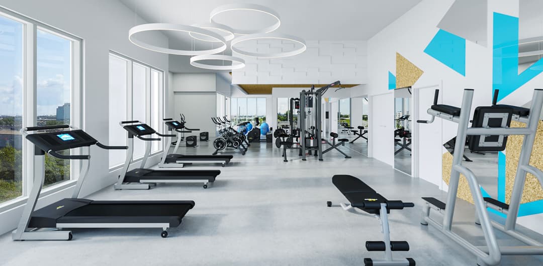 Condo de prestige Voltige gym
