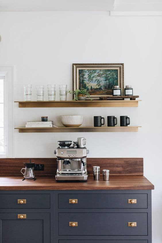 Coin café minimaliste