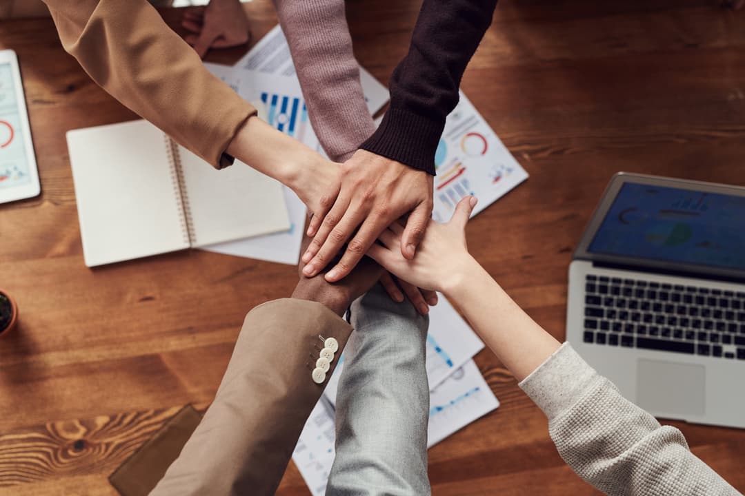 Travail d'équipe entre professionnels