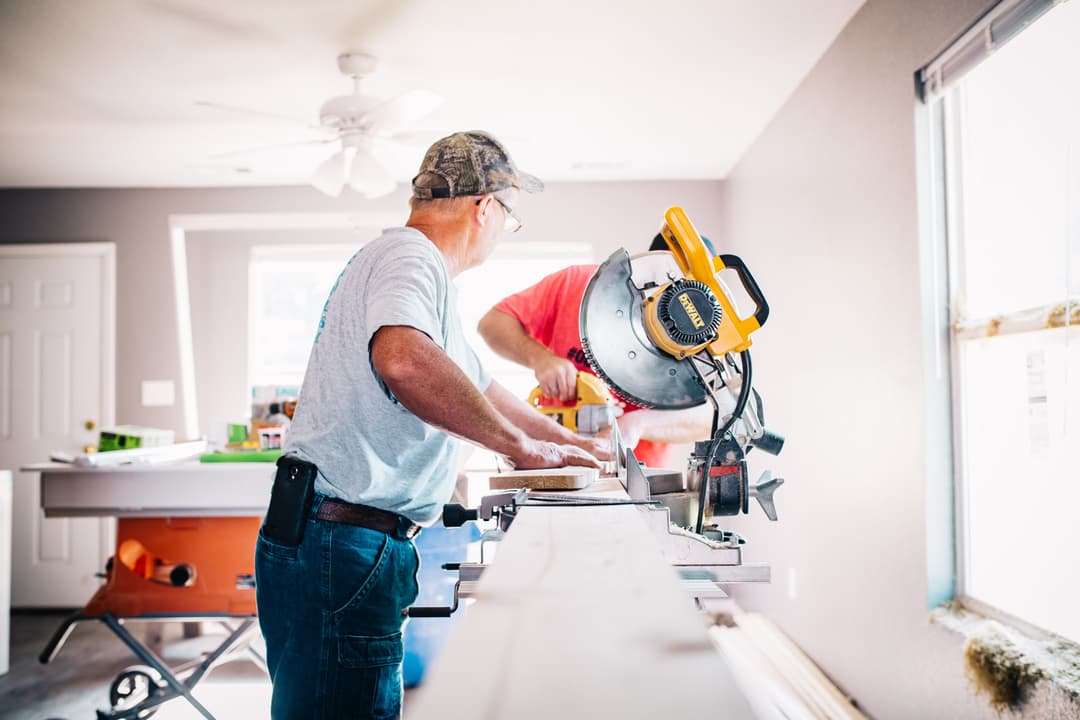 Une rénovation majeure effectuée dans une maison