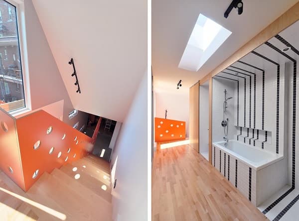 La Couleuvre escaliers