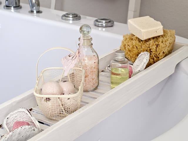 Un bain pour un moment de détente lors de la Saint-Valentin