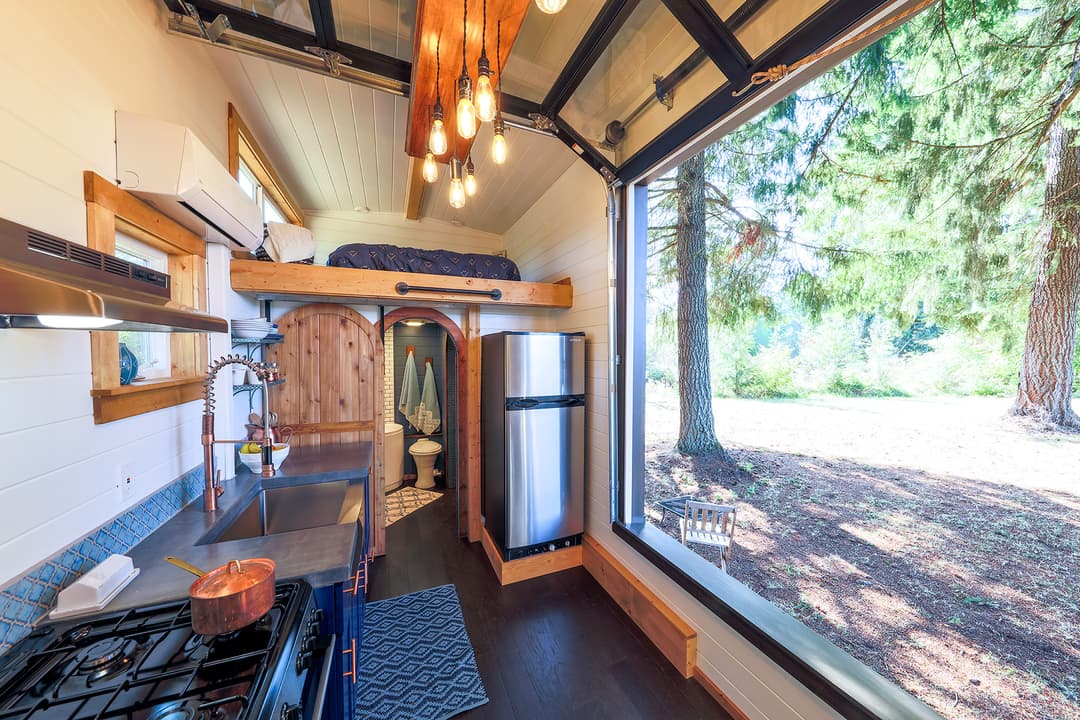 Mini maison avec mur escalade 03