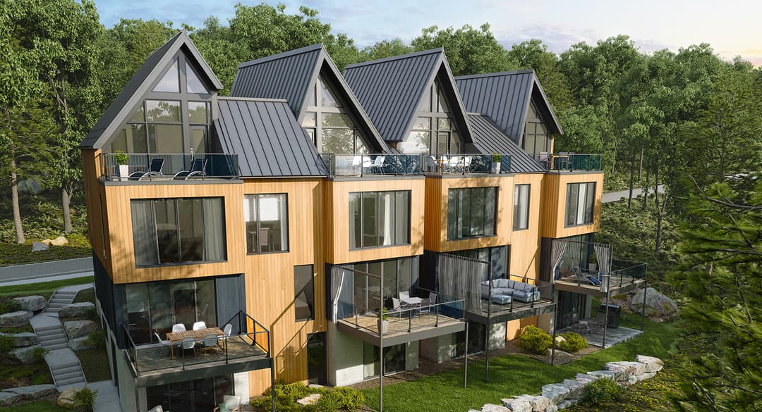 Scandinavian condo: Arborescence1