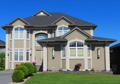 House financed with a home equity line of credit