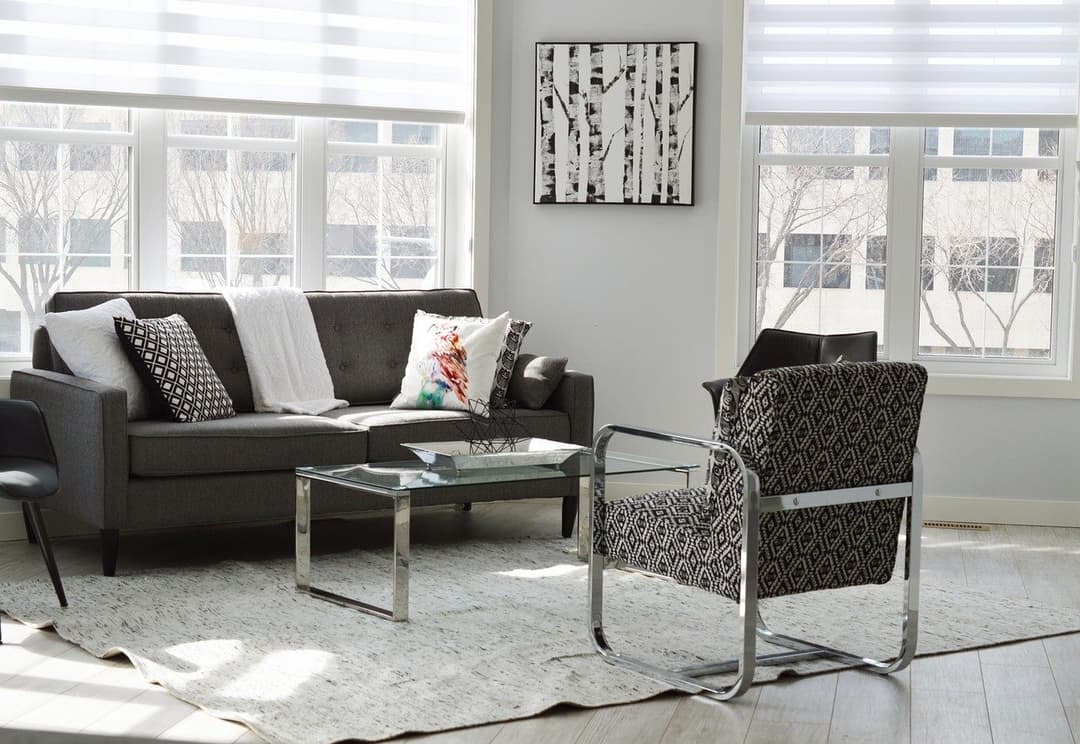 Salon d'un condo