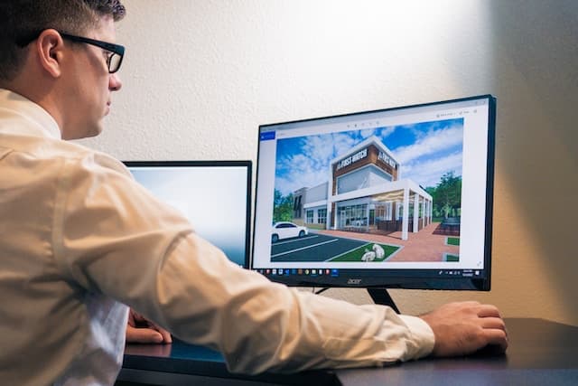Rendu 3D d’un bâtiment grâce à la photogrammétrie