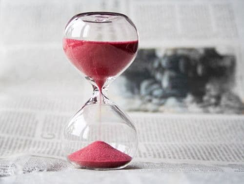 Time passing by