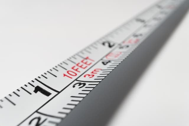 Prendre des mesures pour calculer la superficie des lieux loués
