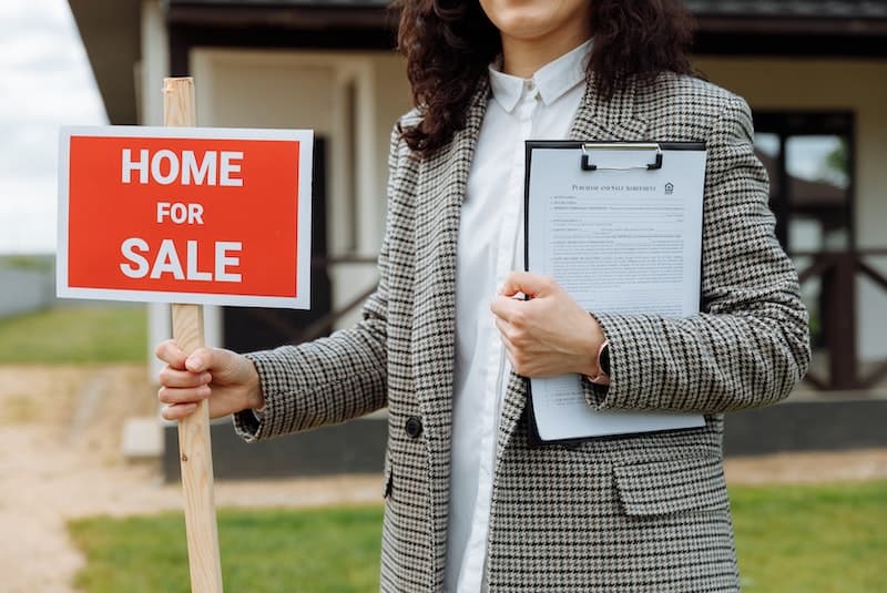 Moins de vente de propriétés depuis juillet 2022