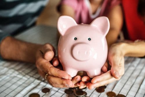 Someone saving money to buy a house