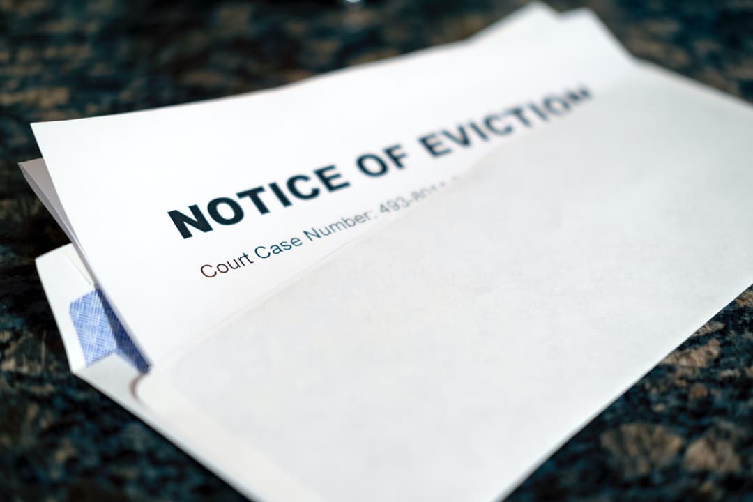 Une notice pour l'éviction d'un locataire