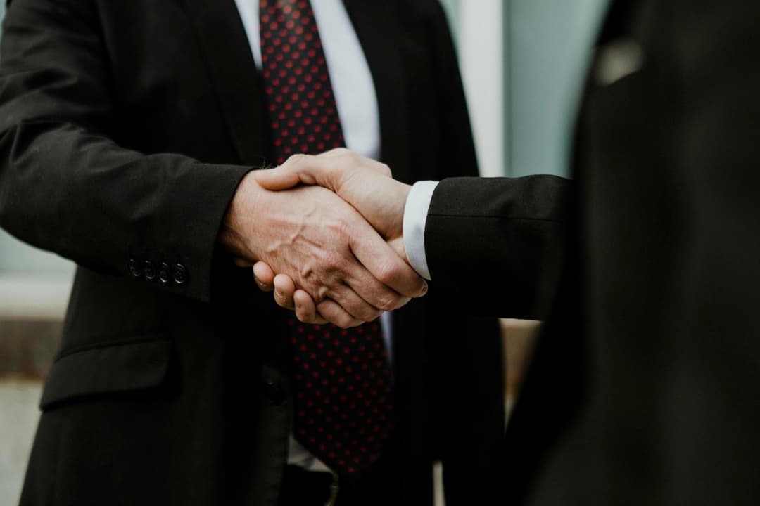 Notaires pour la signature de l'acte de quittance
