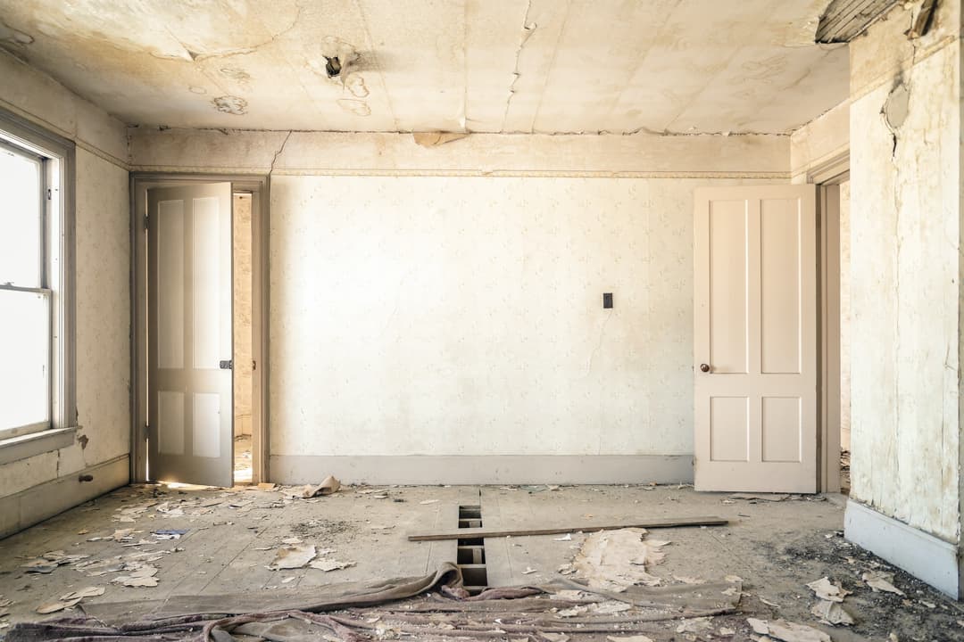Maison abandonnée : vice caché et moisissure