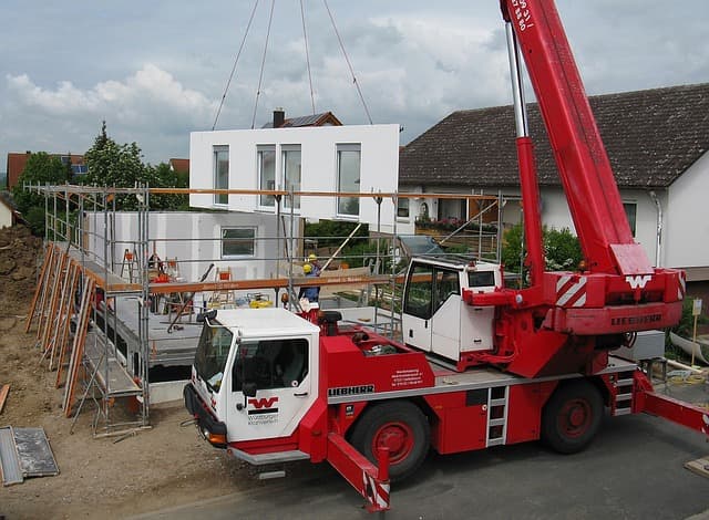 L'assemblage d'une maison modulaire