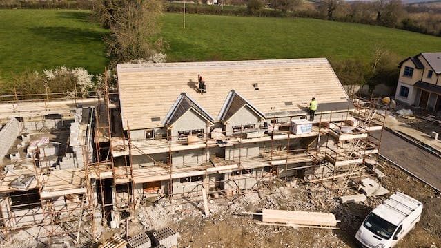 Maison en construction